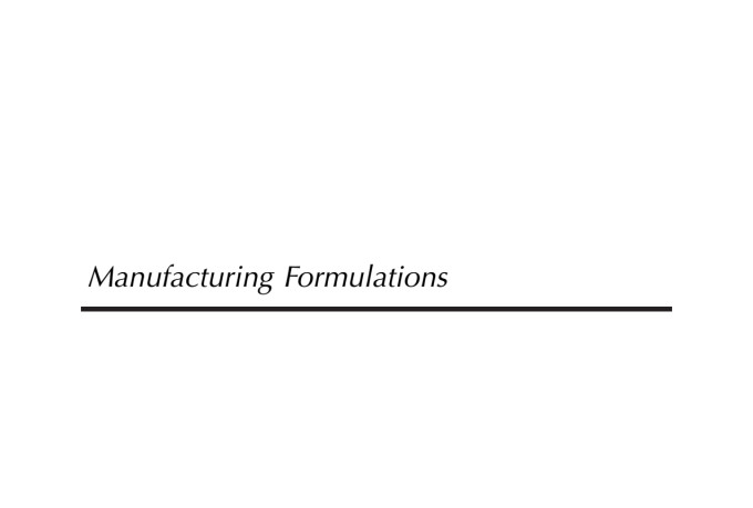 expert in pharmaceutical formulation